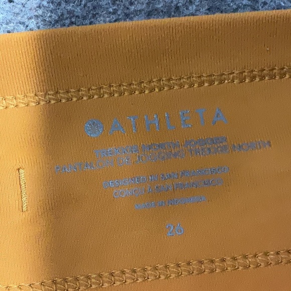 Athleta Trekkie North Jogger Athletic Pants Rust Orange Women’s Plus Size 26 - Picture 5 of 6